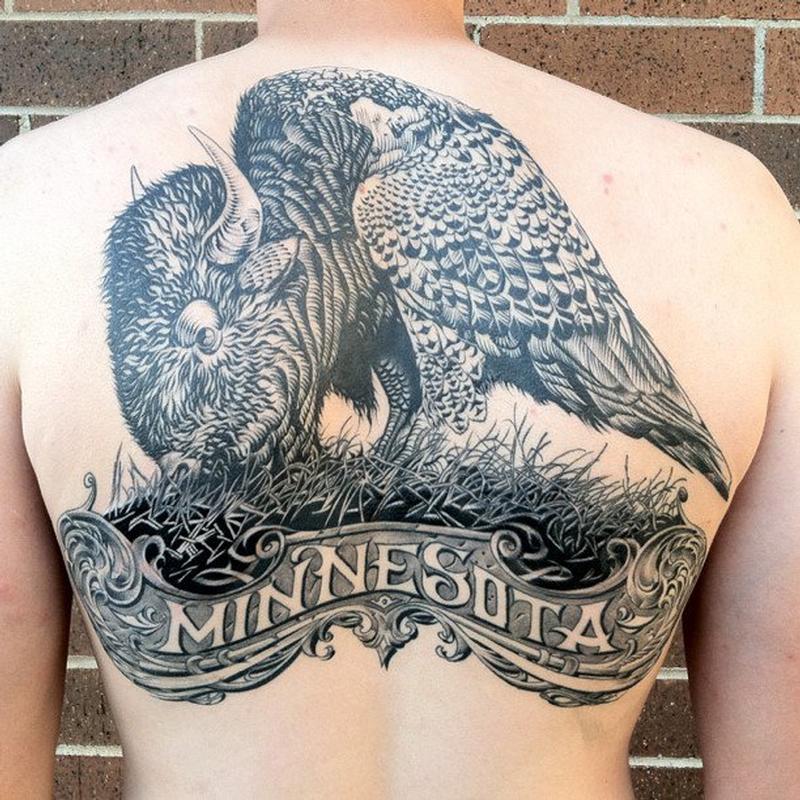 minnesota tattoo by megan hoogland tattoonow