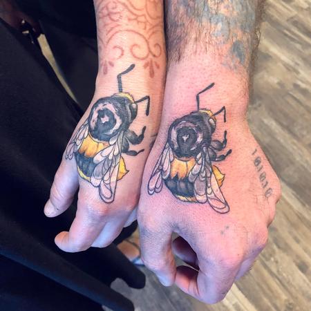 Tattoos - Matching Bee Tattoos - 136137
