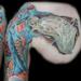 Tattoos - Dali Inspired Half Sleeve Tattoo - 66735