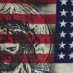 Tattoos - Christ on Flag - 108004