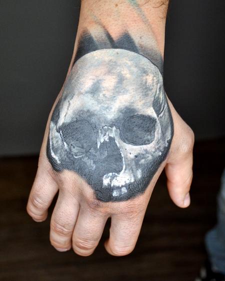 Skull Hand Tattoo Design Thumbnail