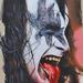 Tattoos - Colour Pencil Gene Simmons KISS Drawing - 99152