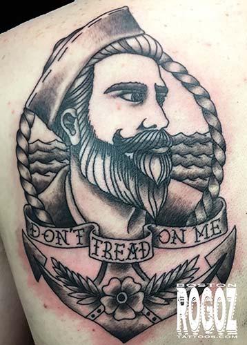 sailor tattoo by boston rogoz tattoonow
