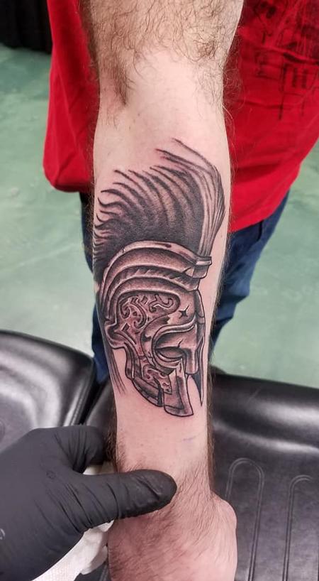 Tattoos - Spartan Helmet - 136058