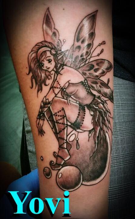 Tattoos - Fairy with Bubbles - 134916