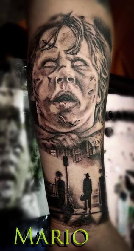 Tattoos - Exorcist forearm piece - 134915