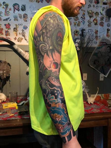 Tattoos - Traditional Sleeve - 135040