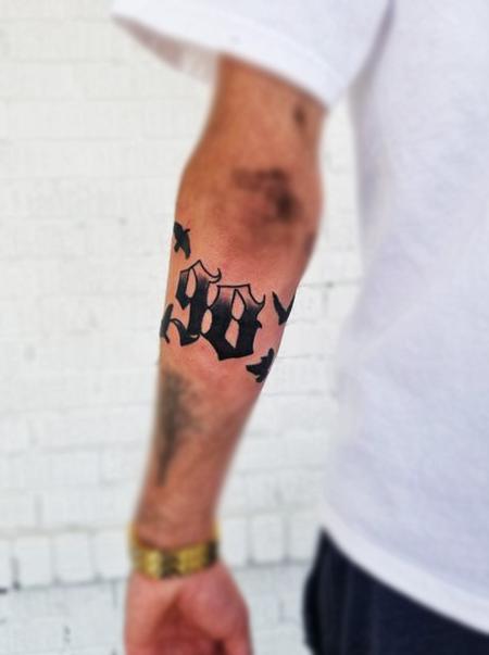 Tattoos - Custom Lettering - 134507