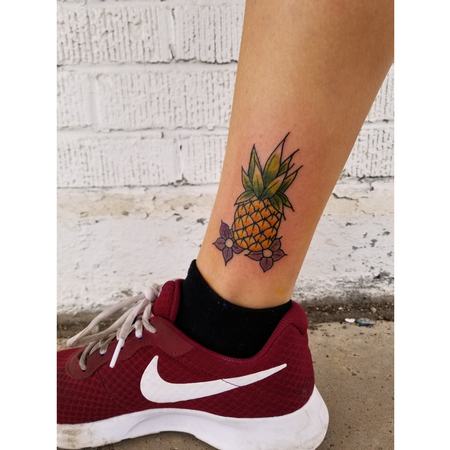 Tattoos - Traditional Pineapple - 135032