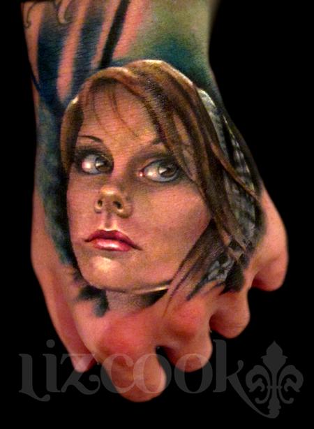 Tattoos - Liz Cook-Gypsy Self Portrait - 60266