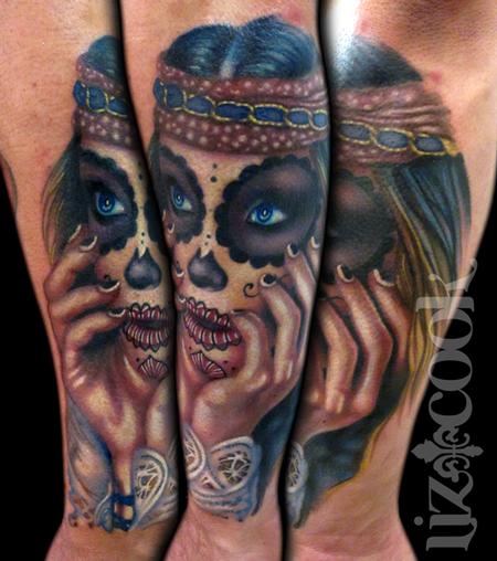 Tattoos - Day of the Dead SoHo style - 70826