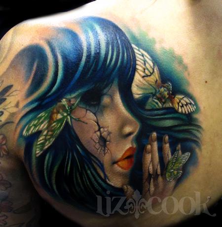 Tattoos - Doll and Cicadas - 70642