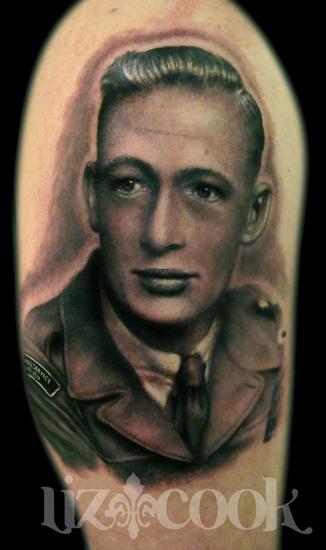 Tattoos - Black and Gray Portrait - 61915
