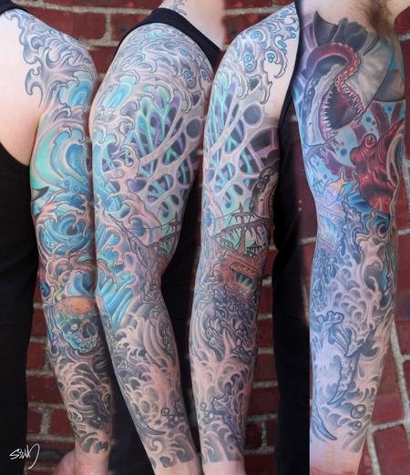 Tattoos - Ian's Sleeve - 95301