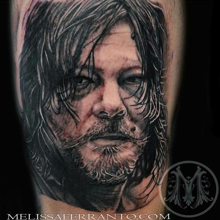 Tattoos - DARYL DIXON PORTRAIT TATTOO - 112419