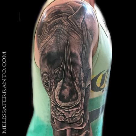 Tattoos - Rhino Tattoo - 126167