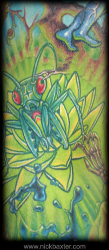 Nick Baxter - Glowing Mantis (Detail)