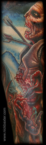 Nick Baxter - Orc Battle Sleeve (Detail 2)