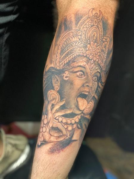 Kali Hindu Goddess Tattoo  Design Thumbnail