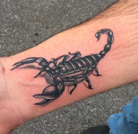 Tattoos - Scorpion Tattoo - 123256