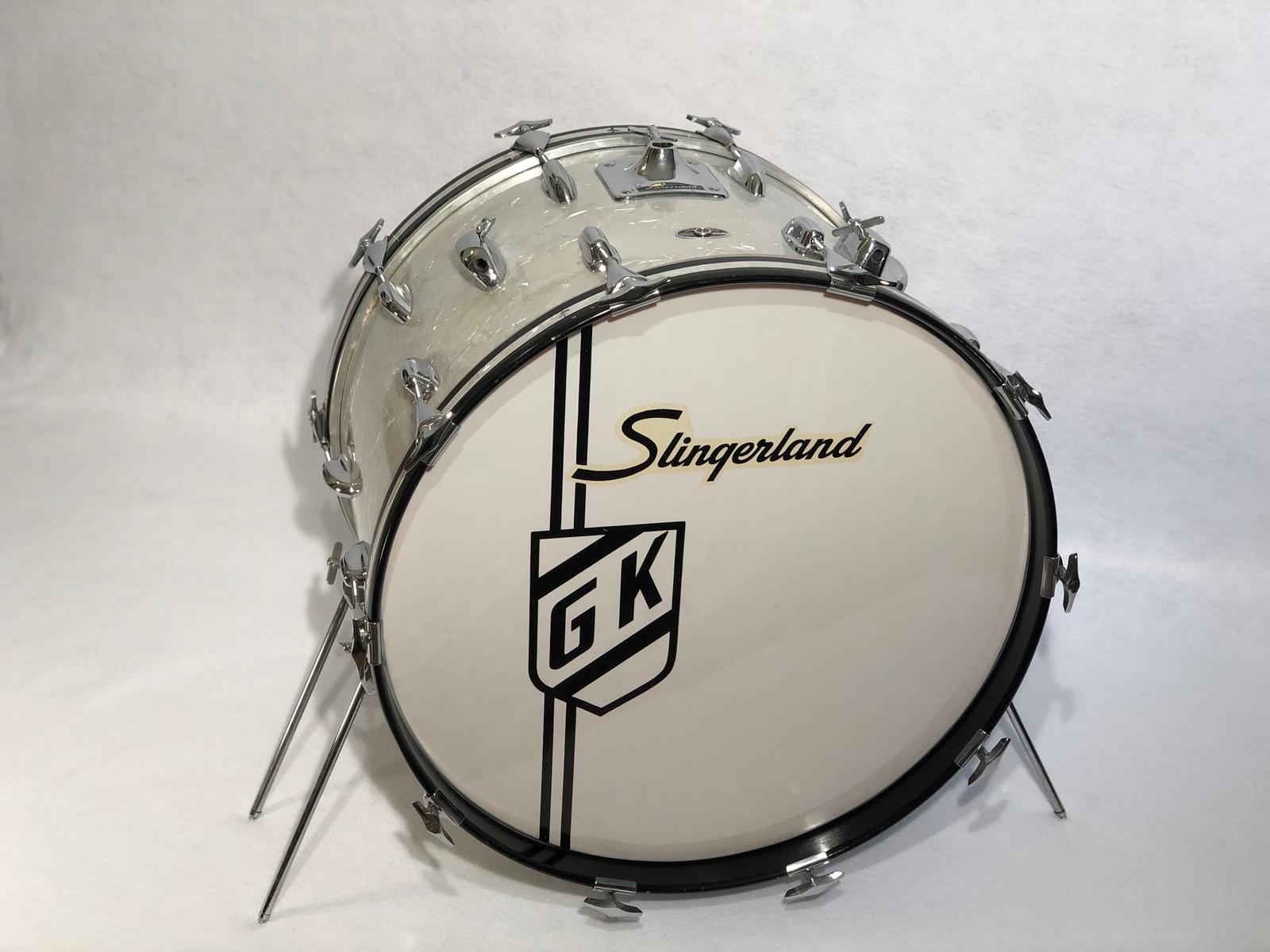 Gene Krupa's drums, Gene Krupa drum collection, Gene Krupa's last bass drum, jazz collectible