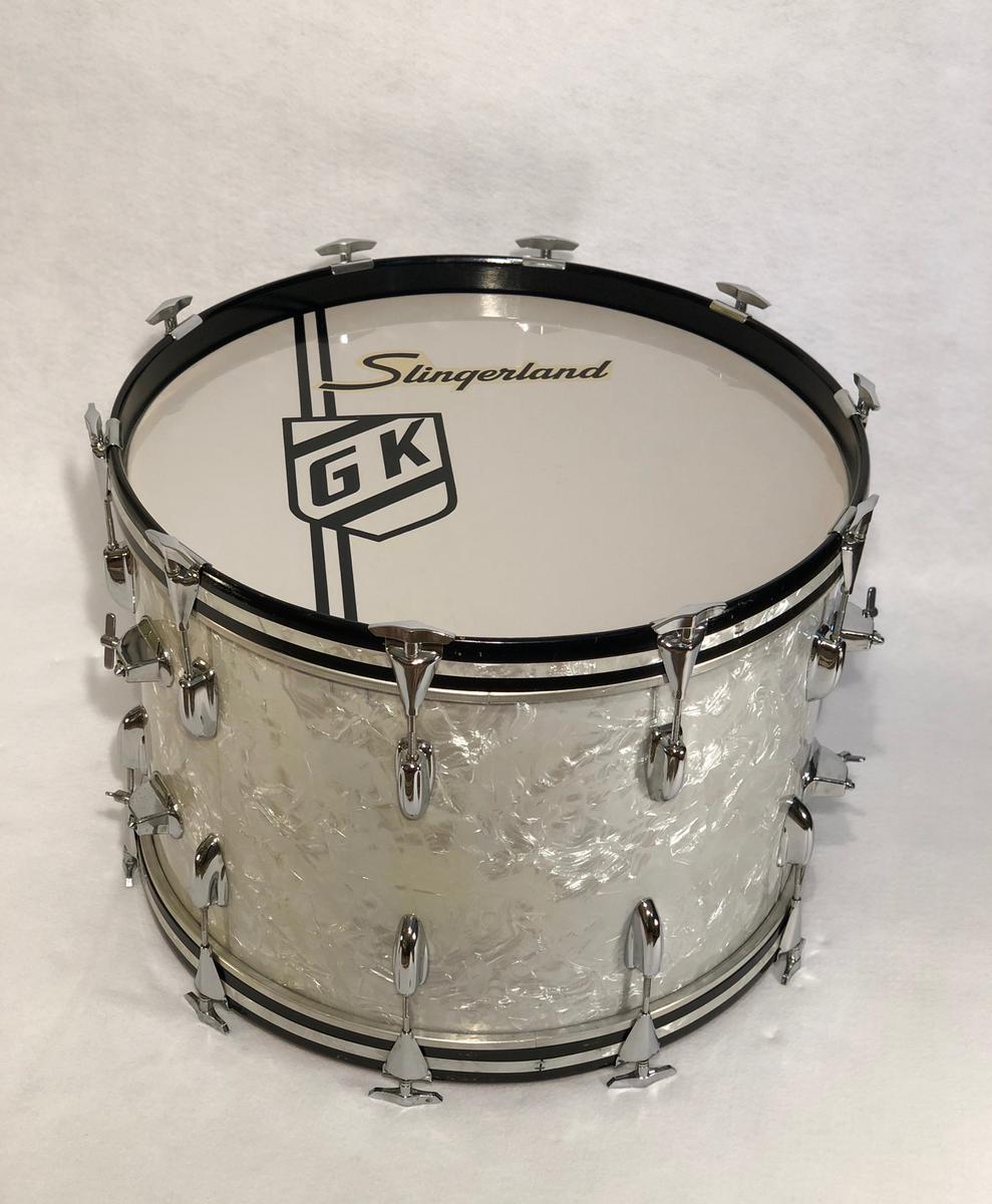 Gene Krupa, famous vintage drums, vintage drum collector, Gene Krupa's drums, Slingerland, Benny Goodman, antique collectibles, jazz memorabilia, instrument collection