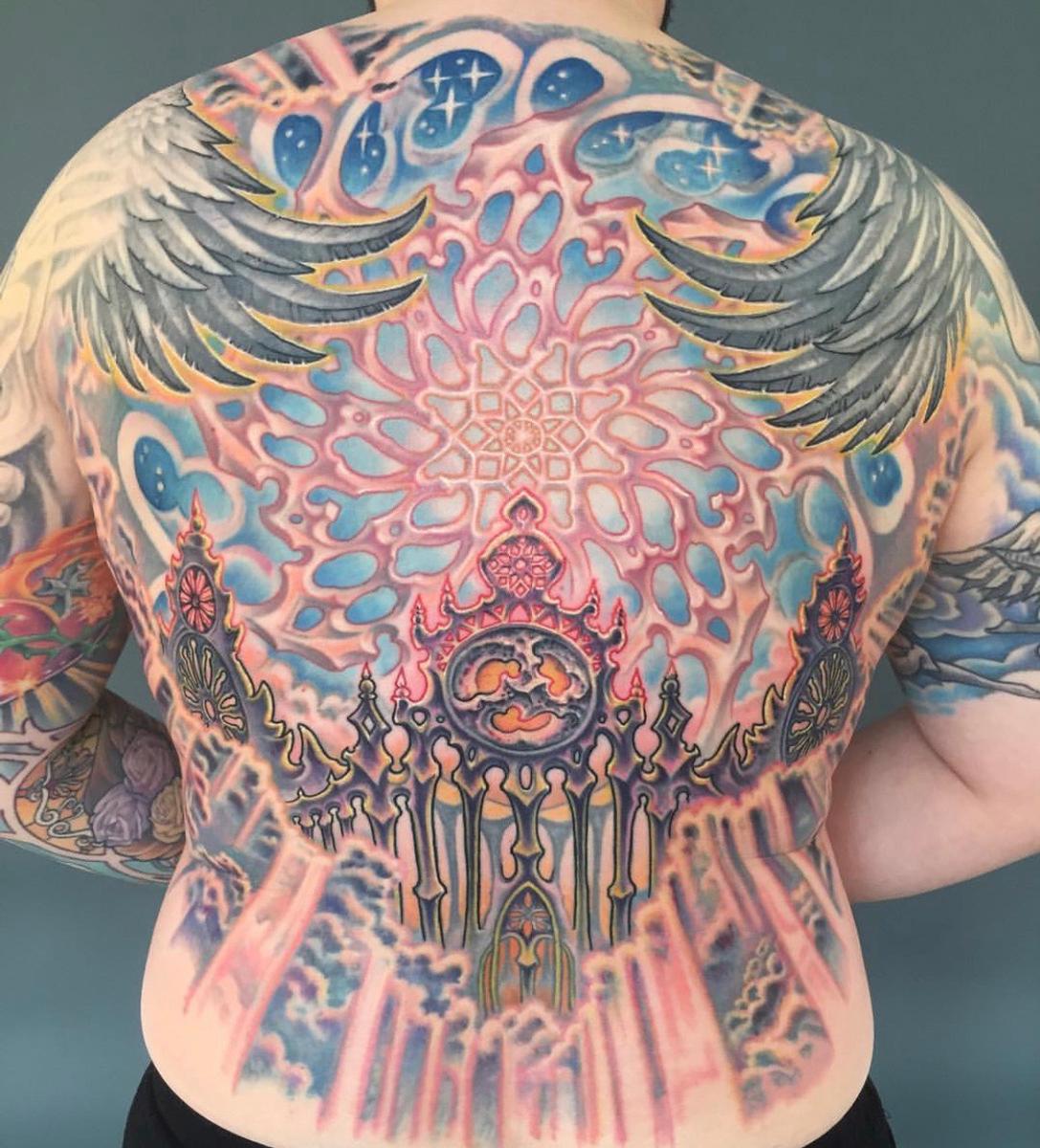 Backpiece Tattoo Design