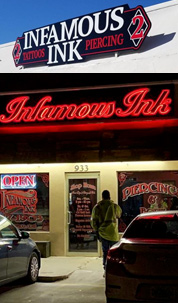 Infamous Ink Waco Texas