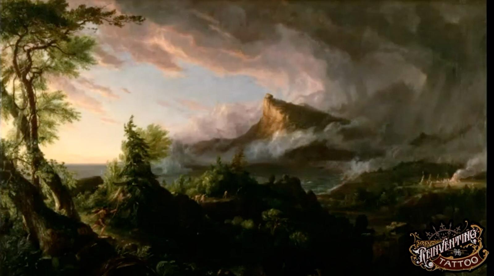 thomas cole - tattoo influence