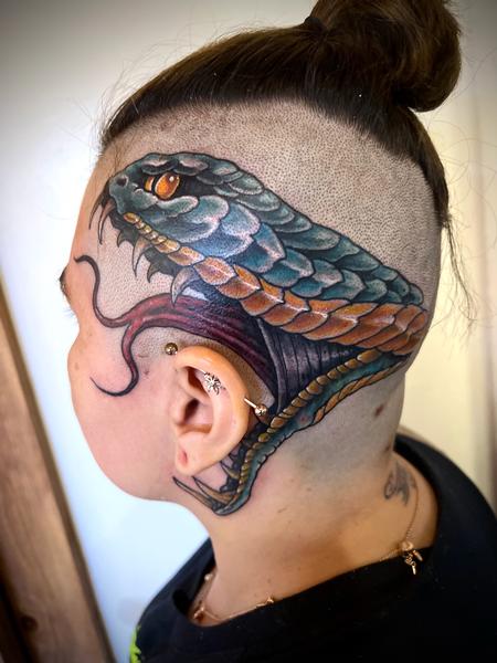 Tattoos - Snake Head - 145070