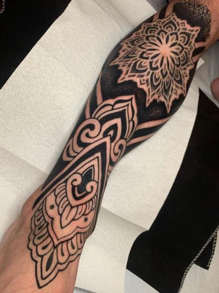 Tattoos - Ornamental Mandala - 145083
