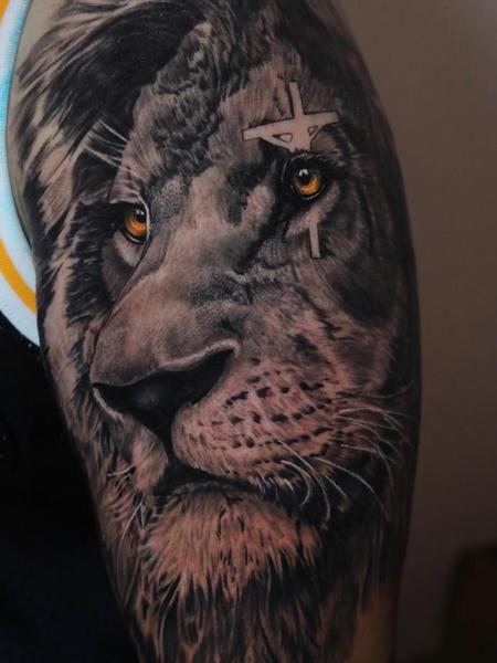 Tattoos - Lion - 145155