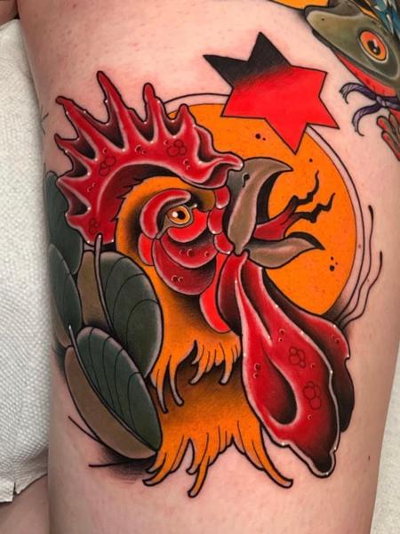 Tattoos - Rooster - 145084