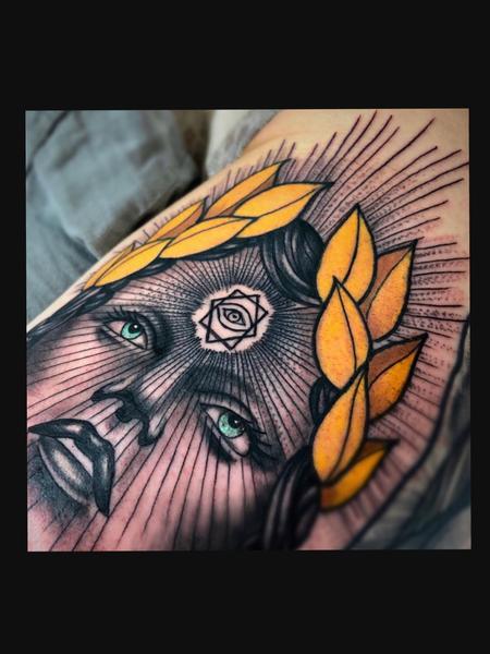Tattoos - Third Eye Goddess - 145058