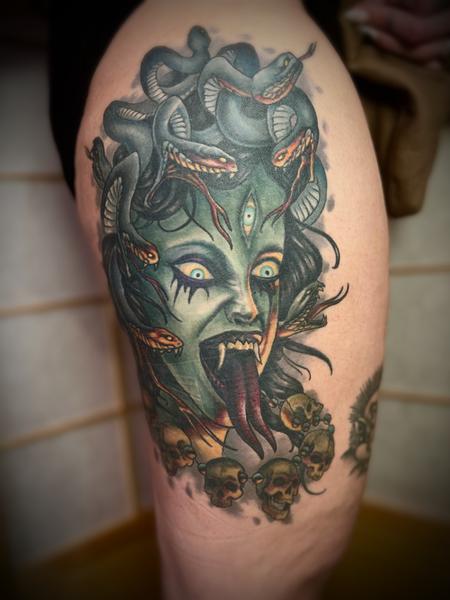 Tim O'Connor - Medusa Tattoo