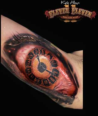 Best Gorgeous Birth Clock Tattoos Meanings Ideas and Design  neartattoos