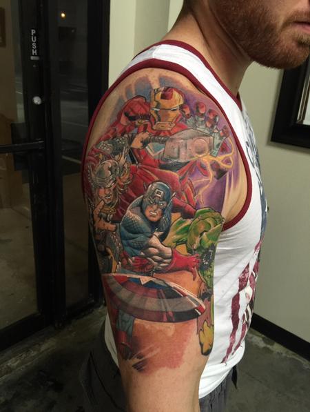 Tattoos - Marvel Avengers Tattoo - 139726