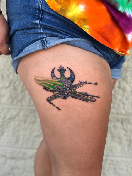Tattoos - Star Wars X-wing Fighter - 139727