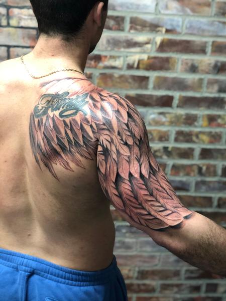 Tattoos - Angel Wing Tattoo - 141440