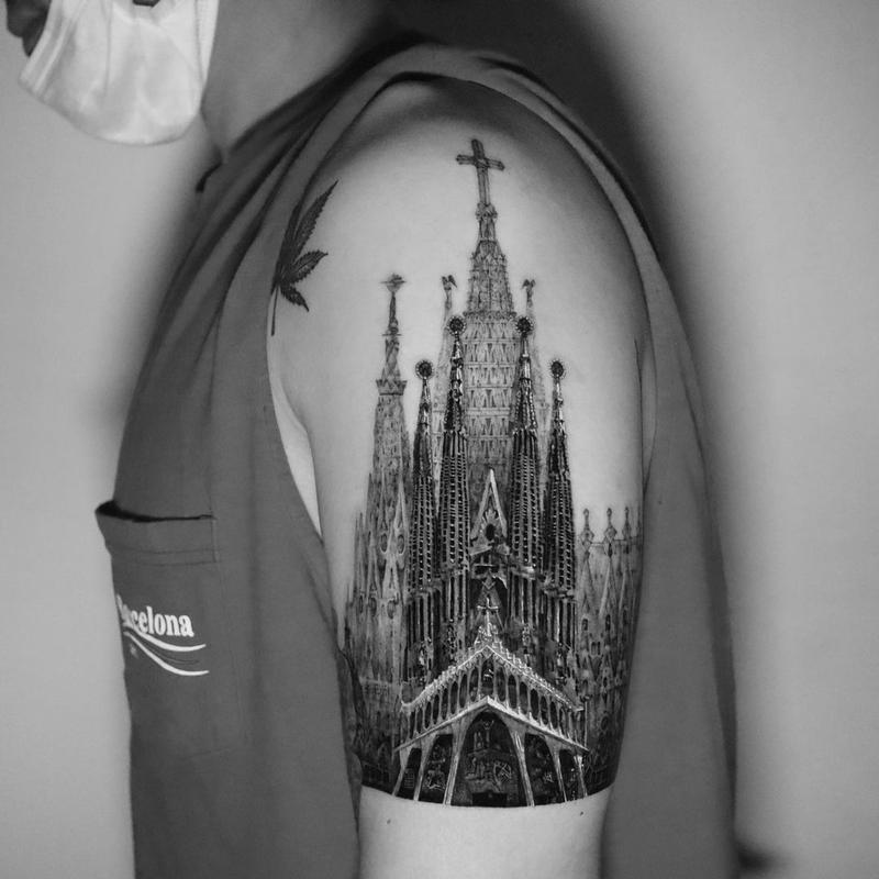 30 People Share Their Tattoo Designs That Were Inspired By The Beauty Of  Architecture