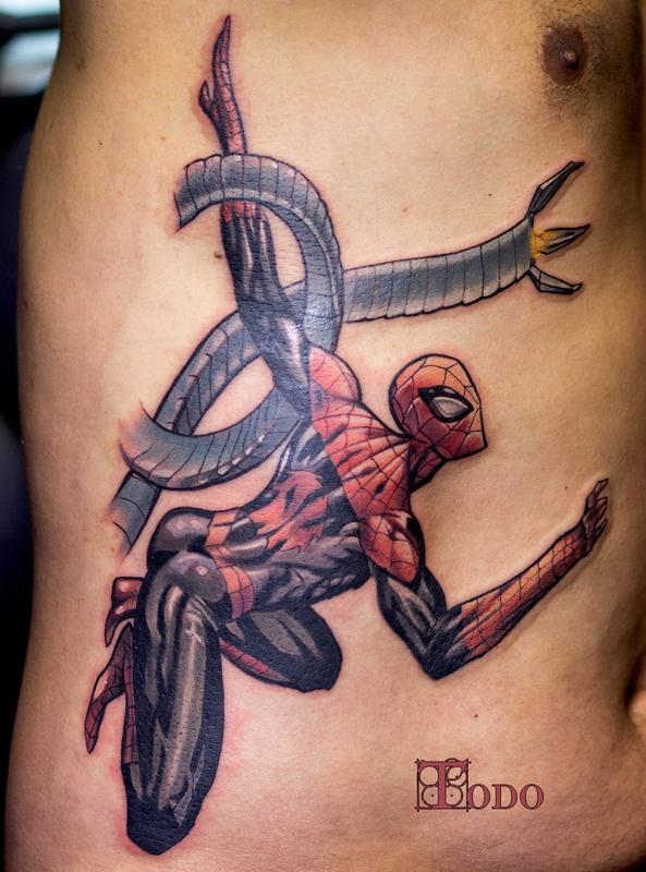 100 Spiderman Tattoo Design Ideas For Men  Wild Webs Of Ink