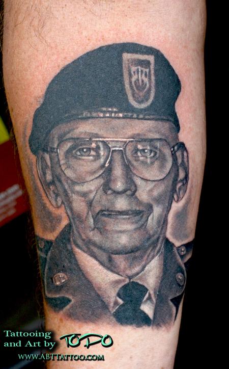 Tattoos - Military portrait - 66072