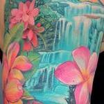 Tattoos - Hawaiian scene - 110022