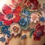 Tattoos - Antique Flowers - 132893