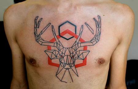 Tattoos - Deer Skull - 78190