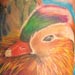 Tattoos - mandarin duck tattoo - 26496