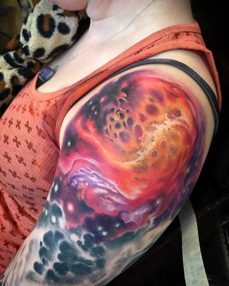 Tattoos - Firey nebula  - 126482