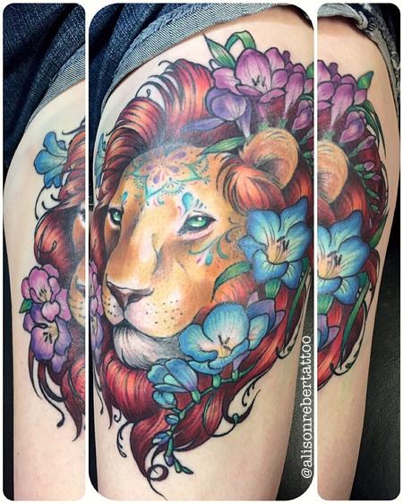 Tattoos - Lion Tattoo - 127770