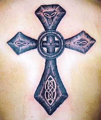 Celtic Stone Cross By Tray Kamprath Tattoonow