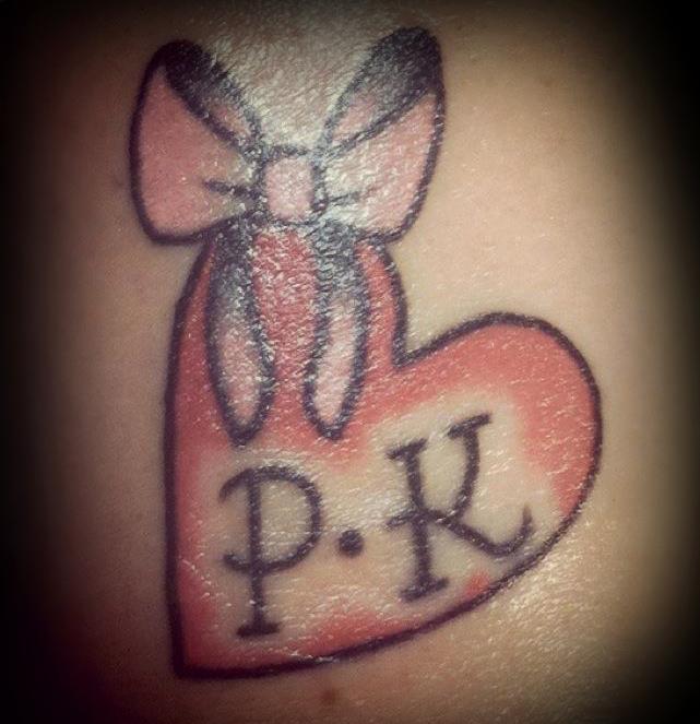 Tattoo of Y+K+I heart, Love tattoo - custom tattoo designs on  TattooTribes.com